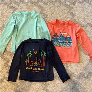 Patagonia toddler Capilene sun shirts 3t